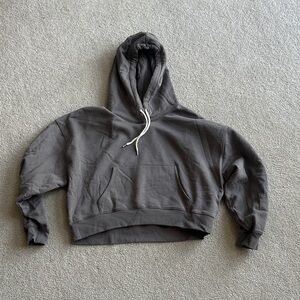 GAP Taupe Hooded Sweatshirt